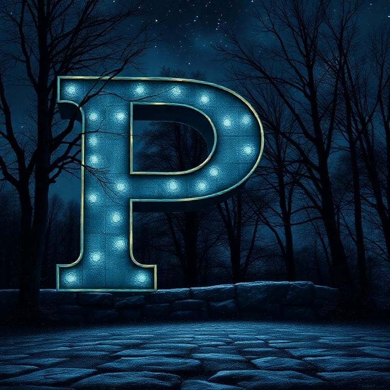 Night — letter P