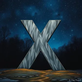 Night — letter X