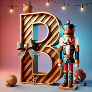 Nutcracker — letter B