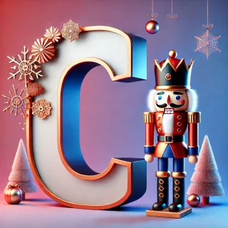 Nutcracker — letter C