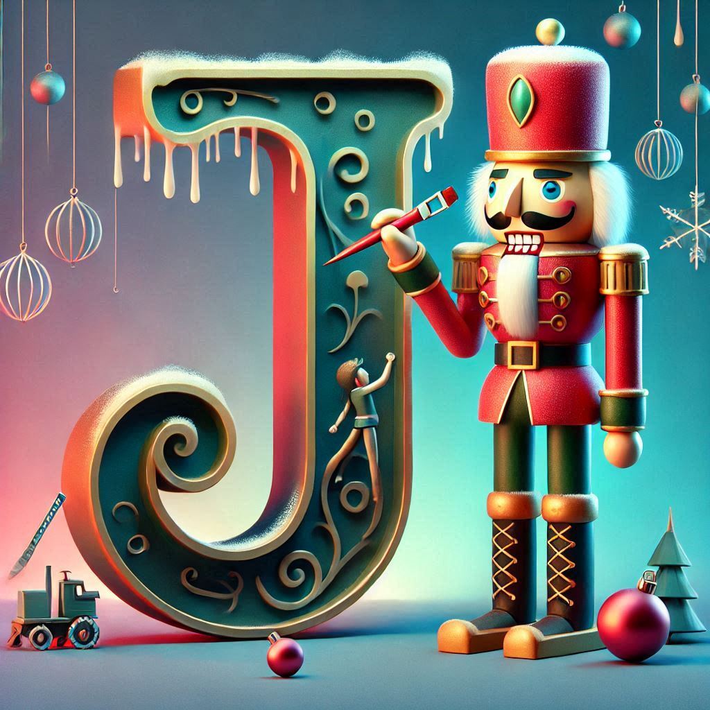 Nutcracker — letter J
