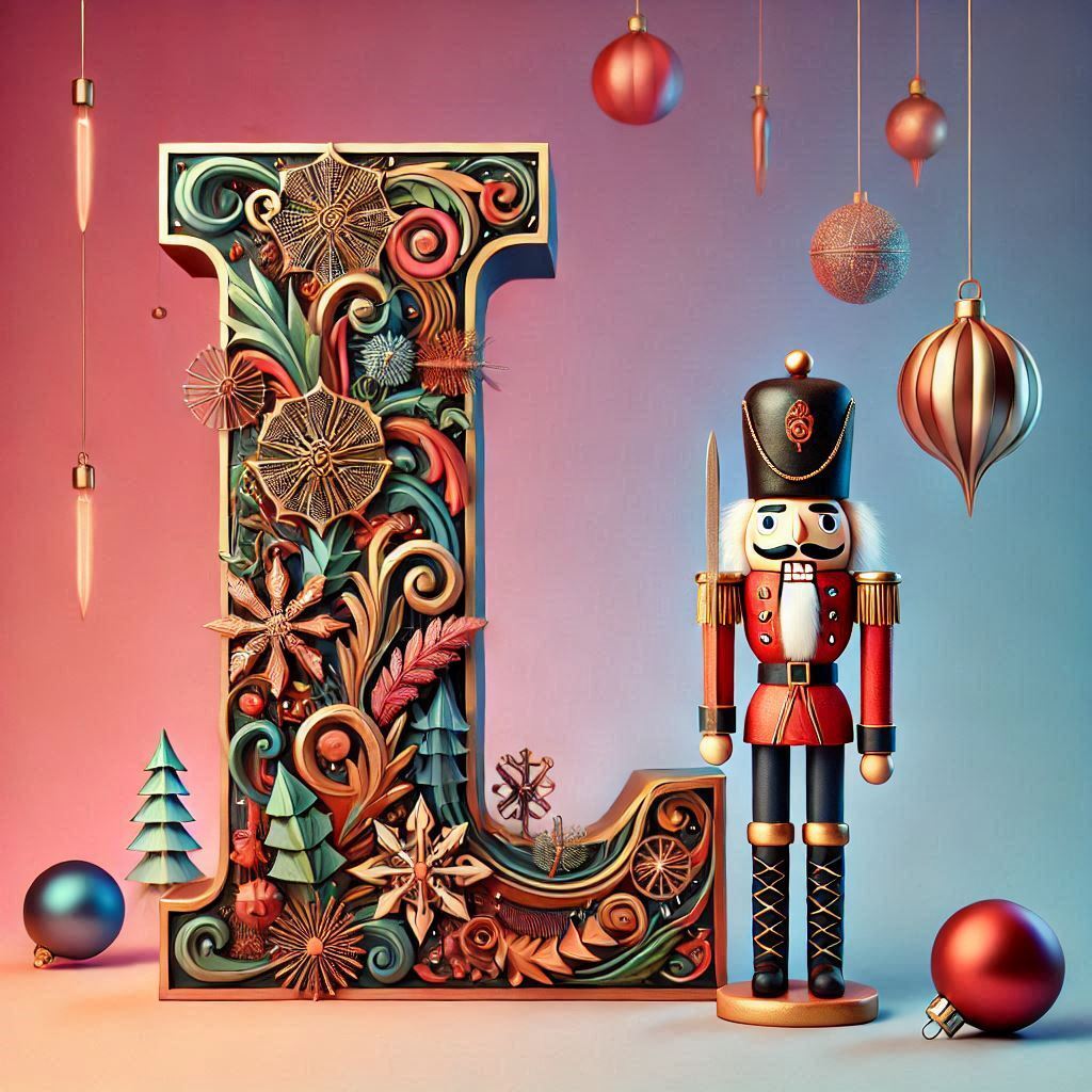 Nutcracker — letter L (variant 2)