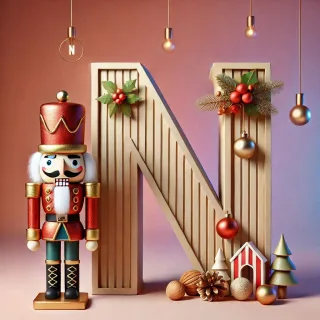 Nutcracker — letter N