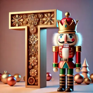 Nutcracker — letter T