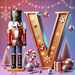 Nutcracker — letter V