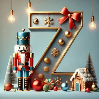 Nutcracker — letter Z (variant 2)