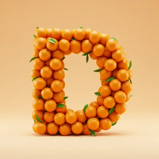 Oranges 2 — letter D