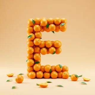 Oranges 2 — letter E