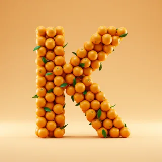 Oranges 2 — letter K