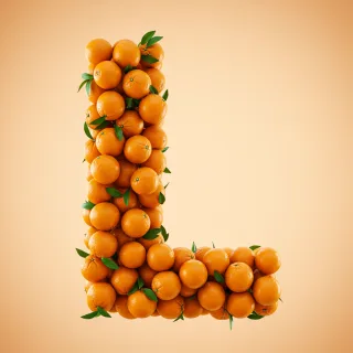 Oranges 2 — letter L