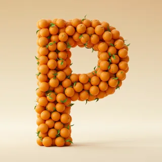 Oranges 2 — letter P