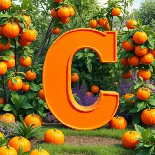 Oranges — letter C