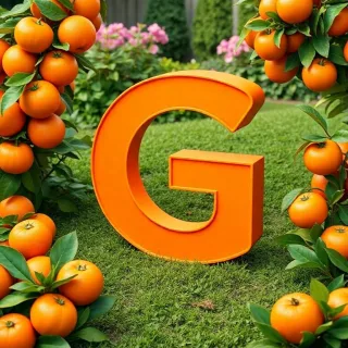 Oranges — letter G