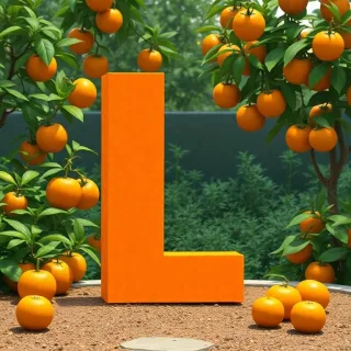 Oranges — letter L