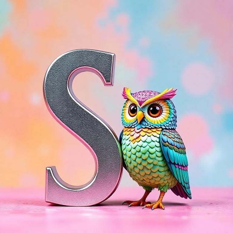 Owl — letter S