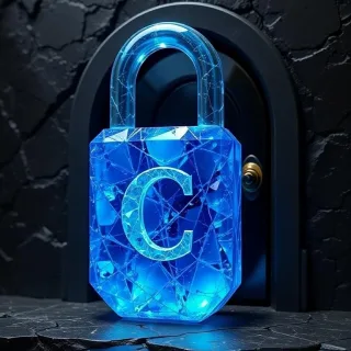 Padlock — letter C