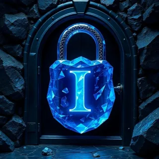 Padlock — letter I