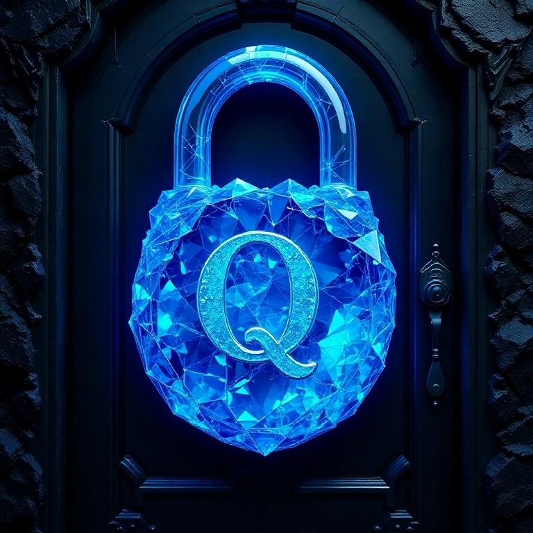 Padlock — letter Q