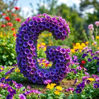 Pansies 2 — letter G