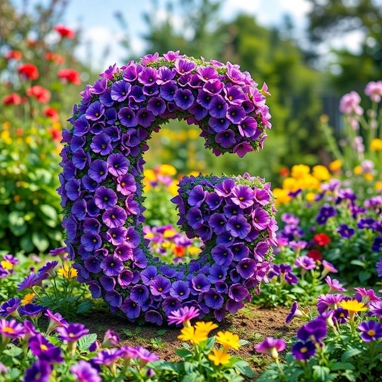 Pansies 2 — letter G