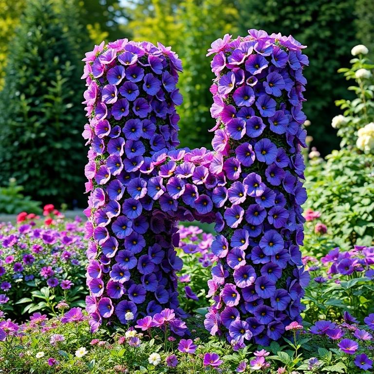Pansies 2 — letter H