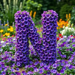 Pansies 2 — letter N