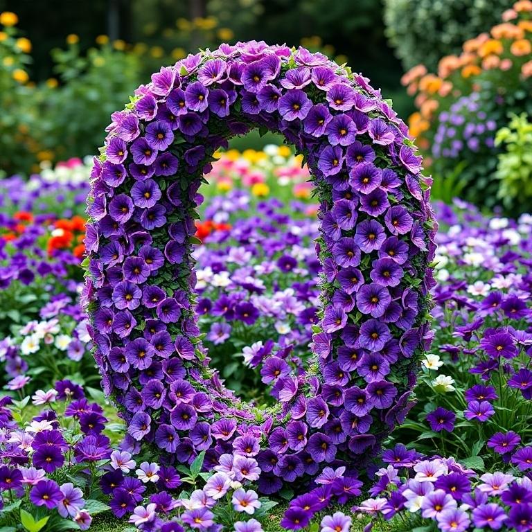 Pansies 2 — letter O