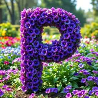 Pansies 2 — letter P