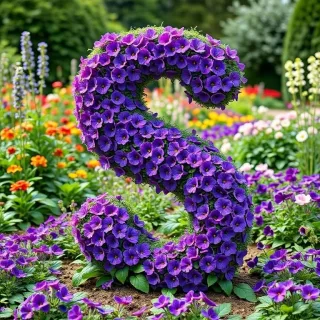 Pansies 2 — letter S