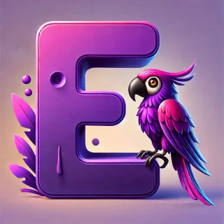 Parrot 2 — letter E