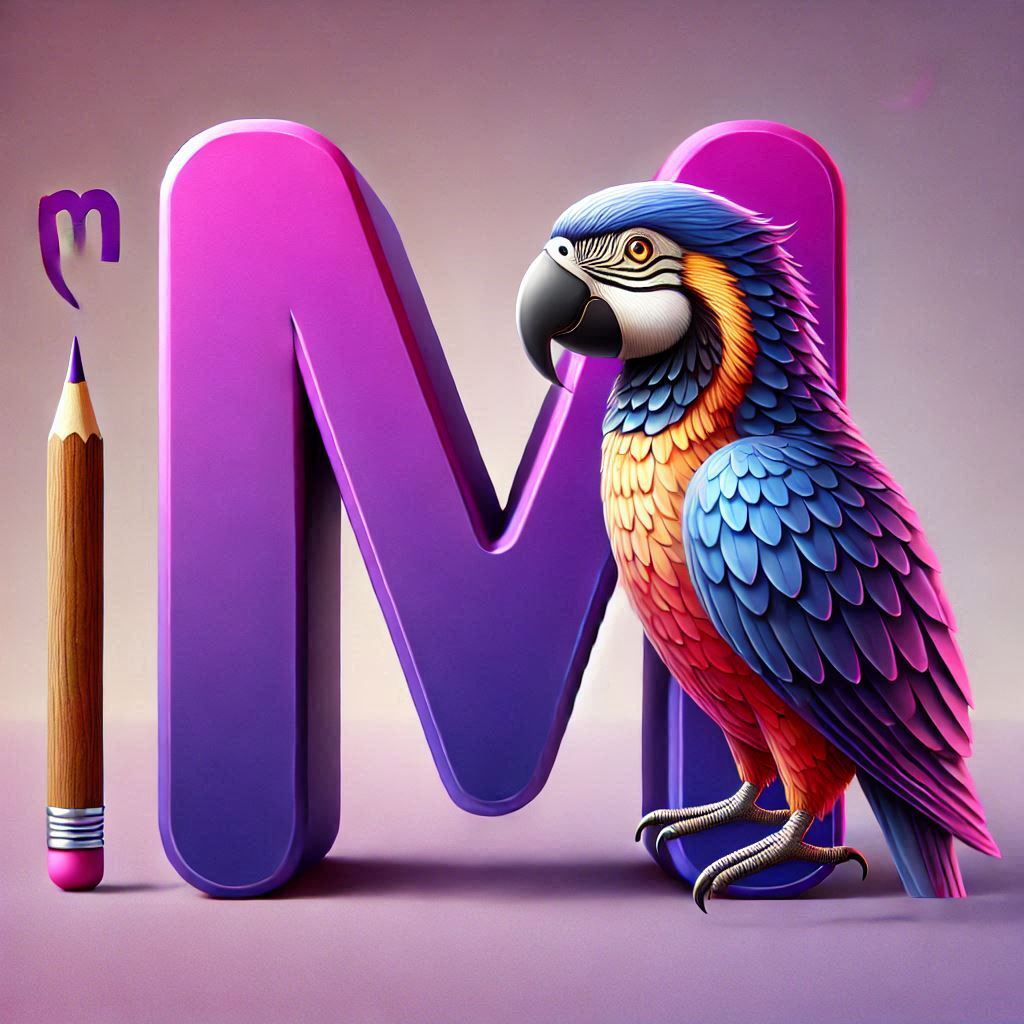 Parrot 2 — letter M