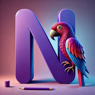 Parrot 2 — letter N
