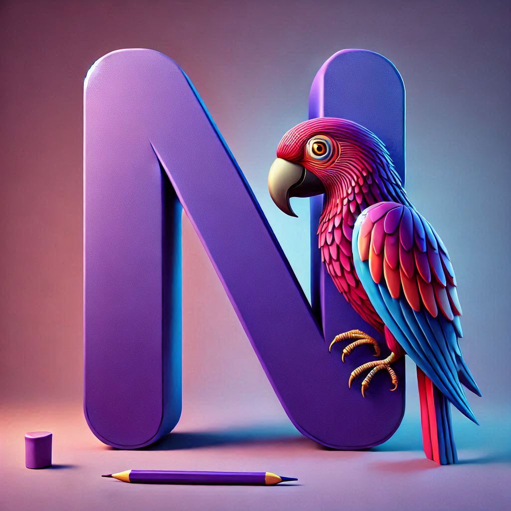 Parrot 2 — letter N