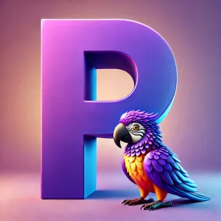 Parrot 2 — letter P