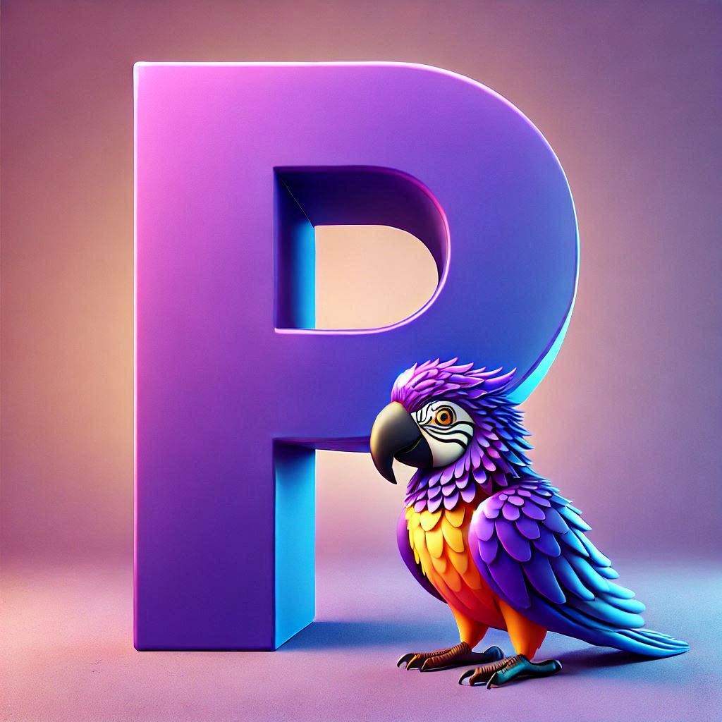 Parrot 2 — letter P