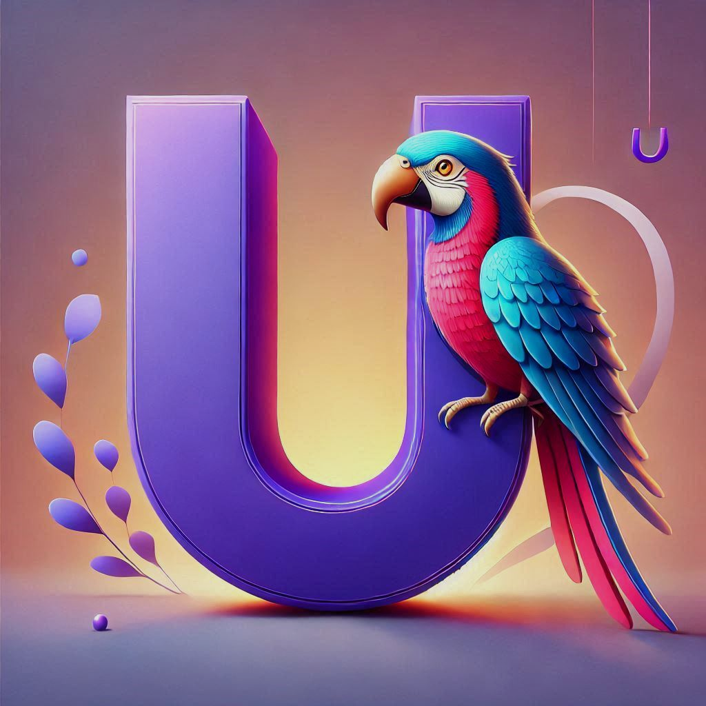 Parrot 2 — letter U