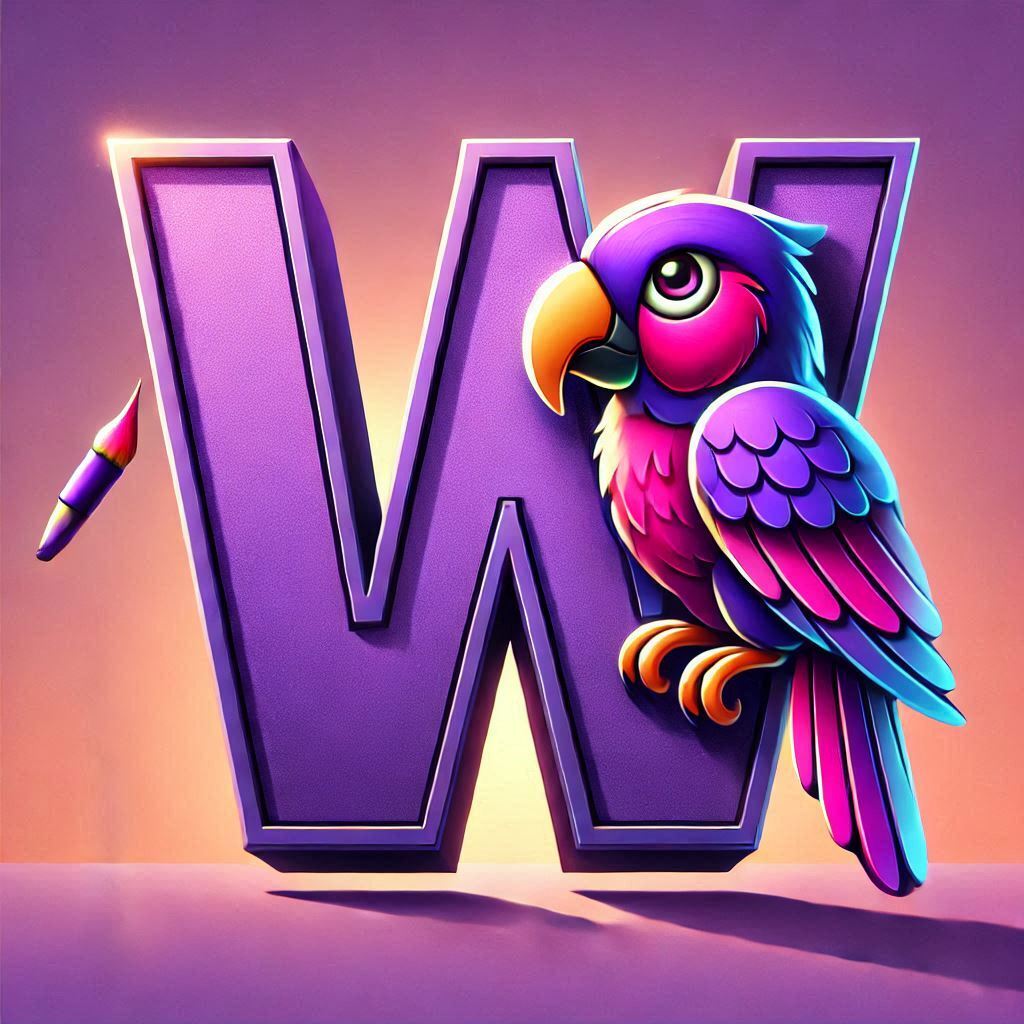 Parrot 2 — letter W