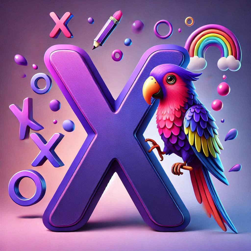 Parrot 2 — letter X