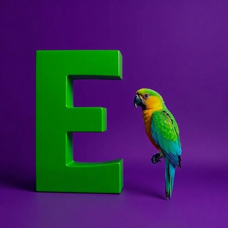 Parrot — letter E