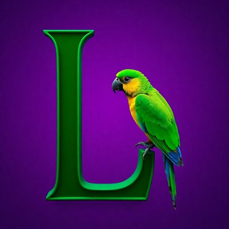 Parrot — letter L