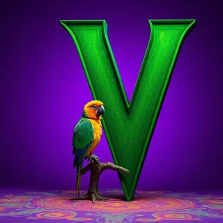 Parrot — letter V