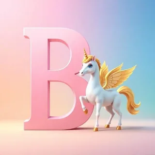 Pegasus — letter B