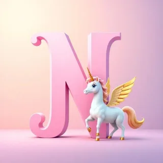 Pegasus — letter N