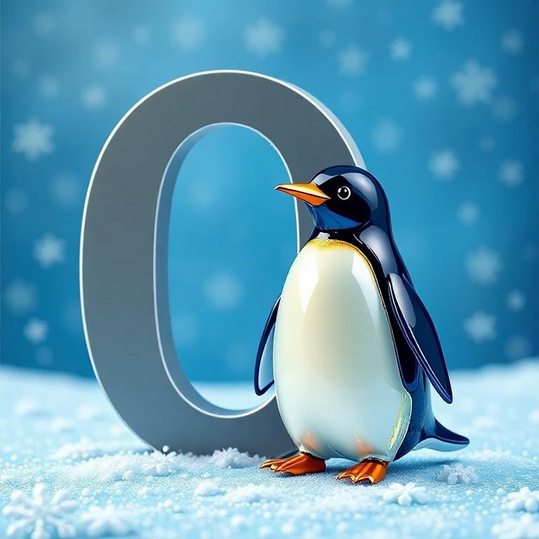 Penguin — letter O