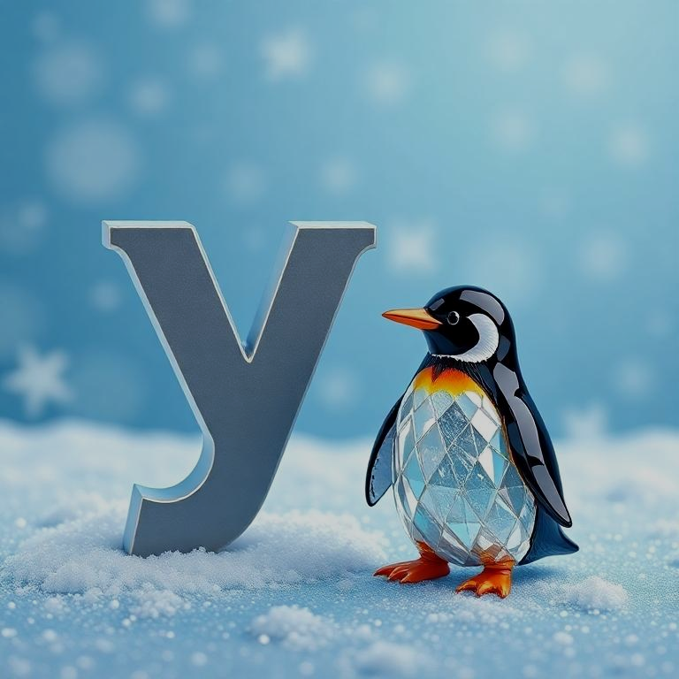 Penguin — letter Y
