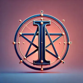 Pentagram — letter I