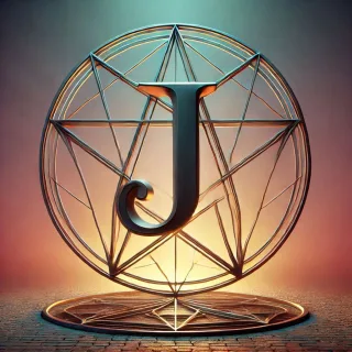 Pentagram — letter J