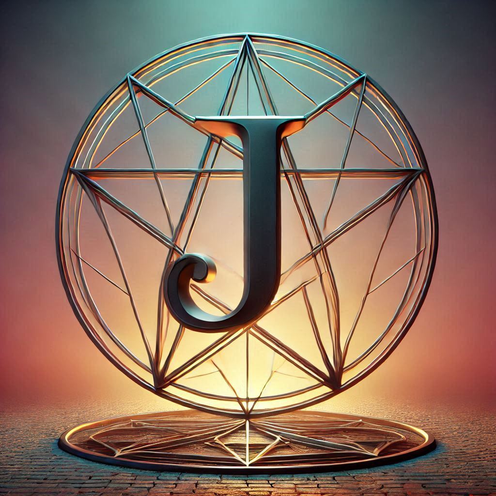 Pentagram — letter J