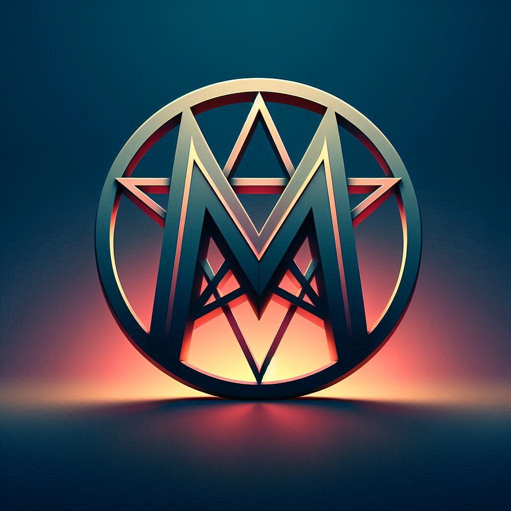 Pentagram — letter M