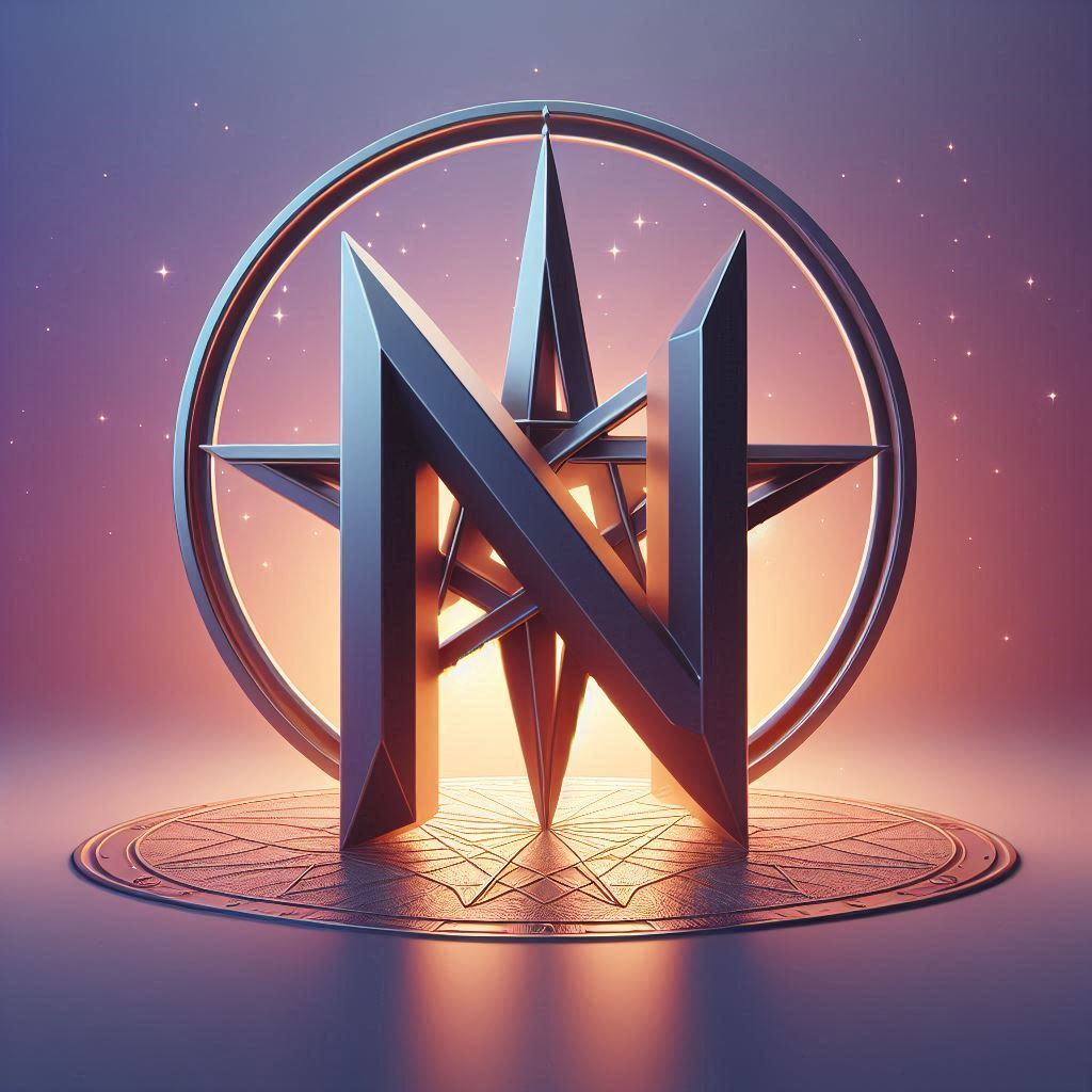 Pentagram — letter N